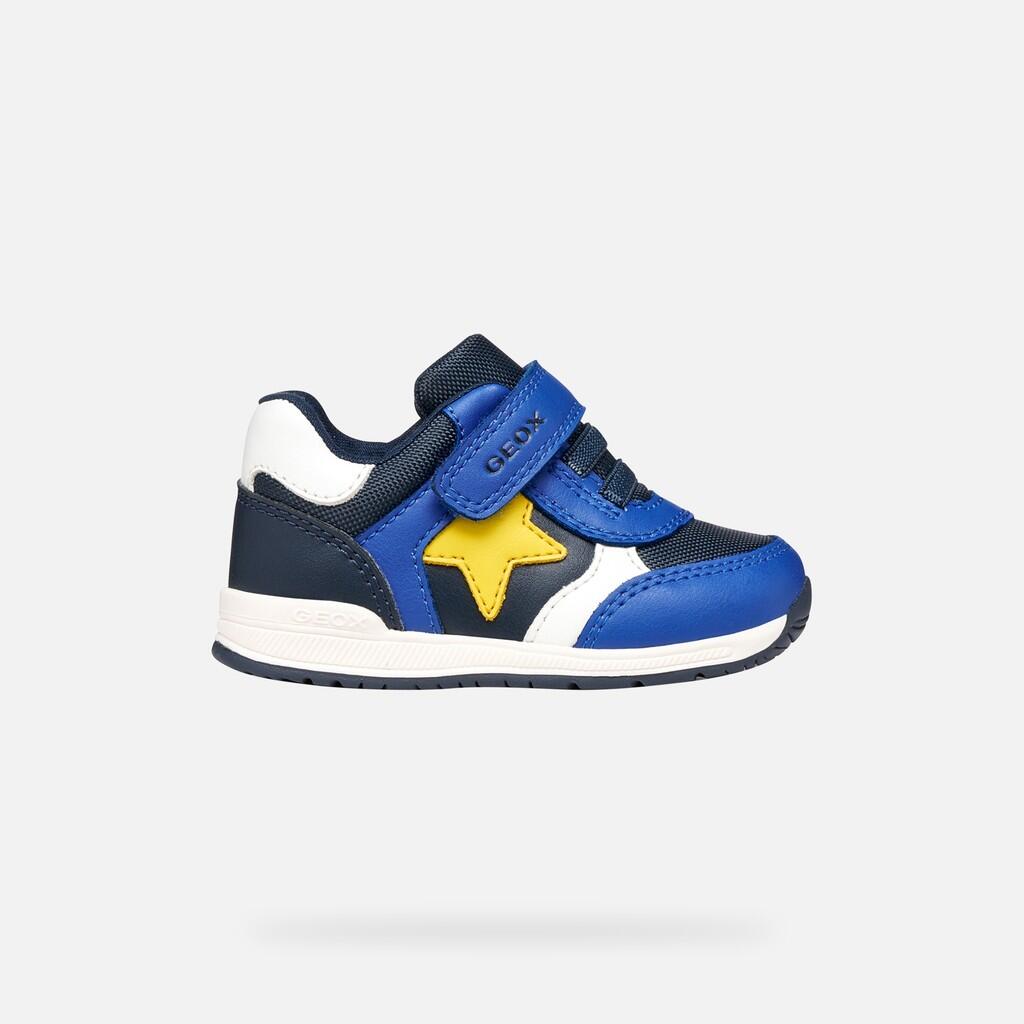 Premiers Pas Bébé Garçon RISHON BABY BOY Bleu Marine/Jaune 2/7