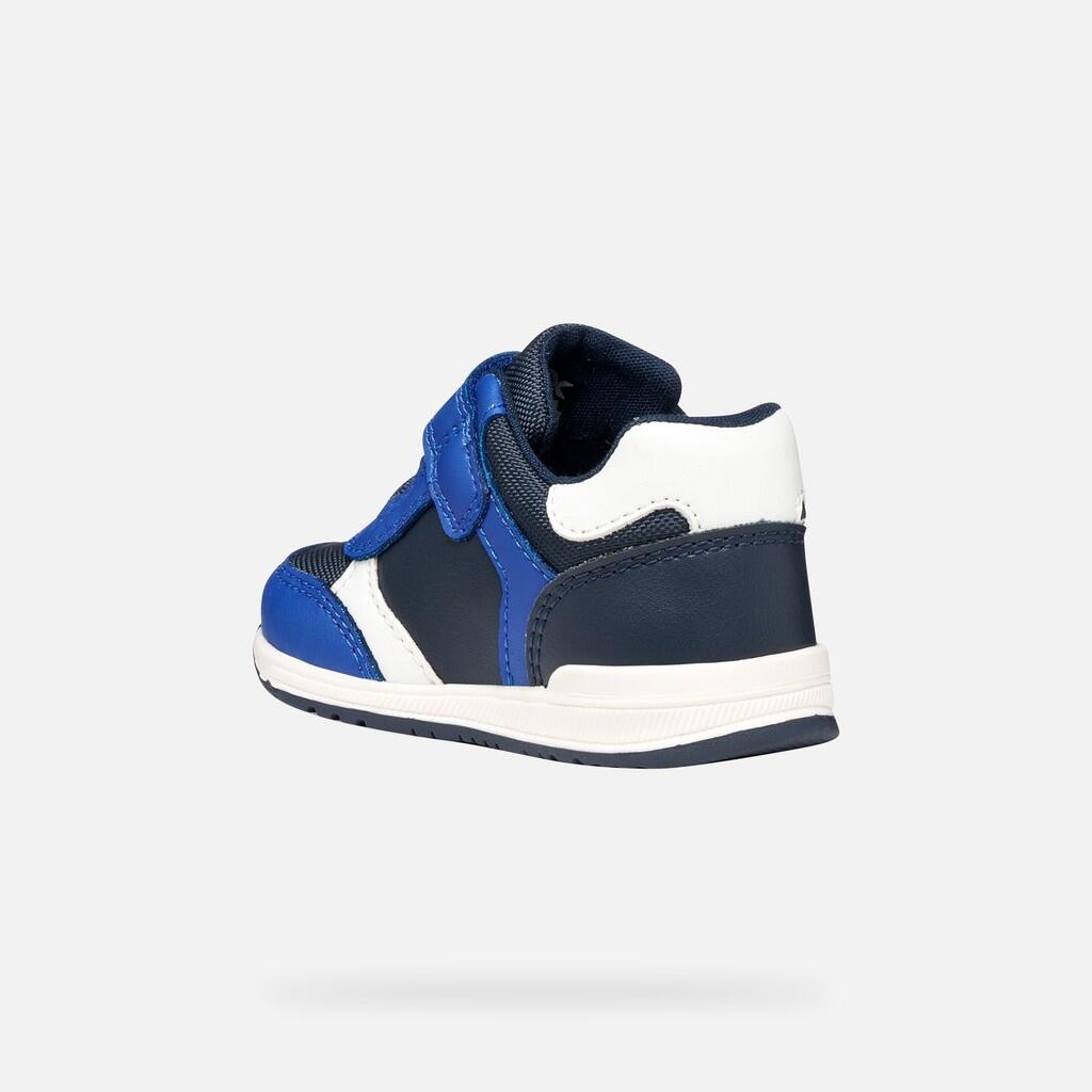 Premiers Pas Bébé Garçon RISHON BABY BOY Bleu Marine/Jaune 5/7