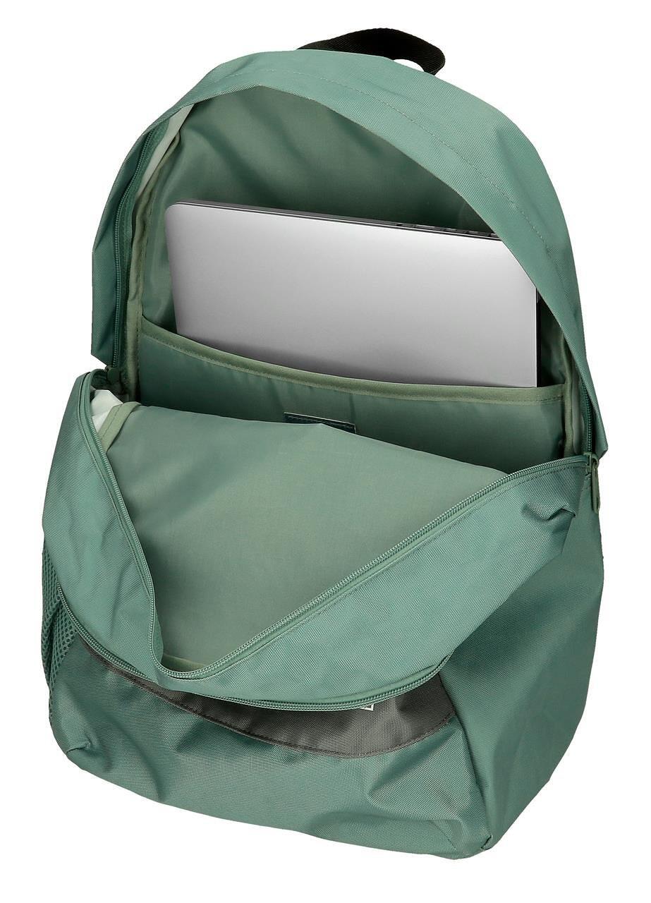 Mochila esportiva feminina Reebok Arlo verde-claro 3/5