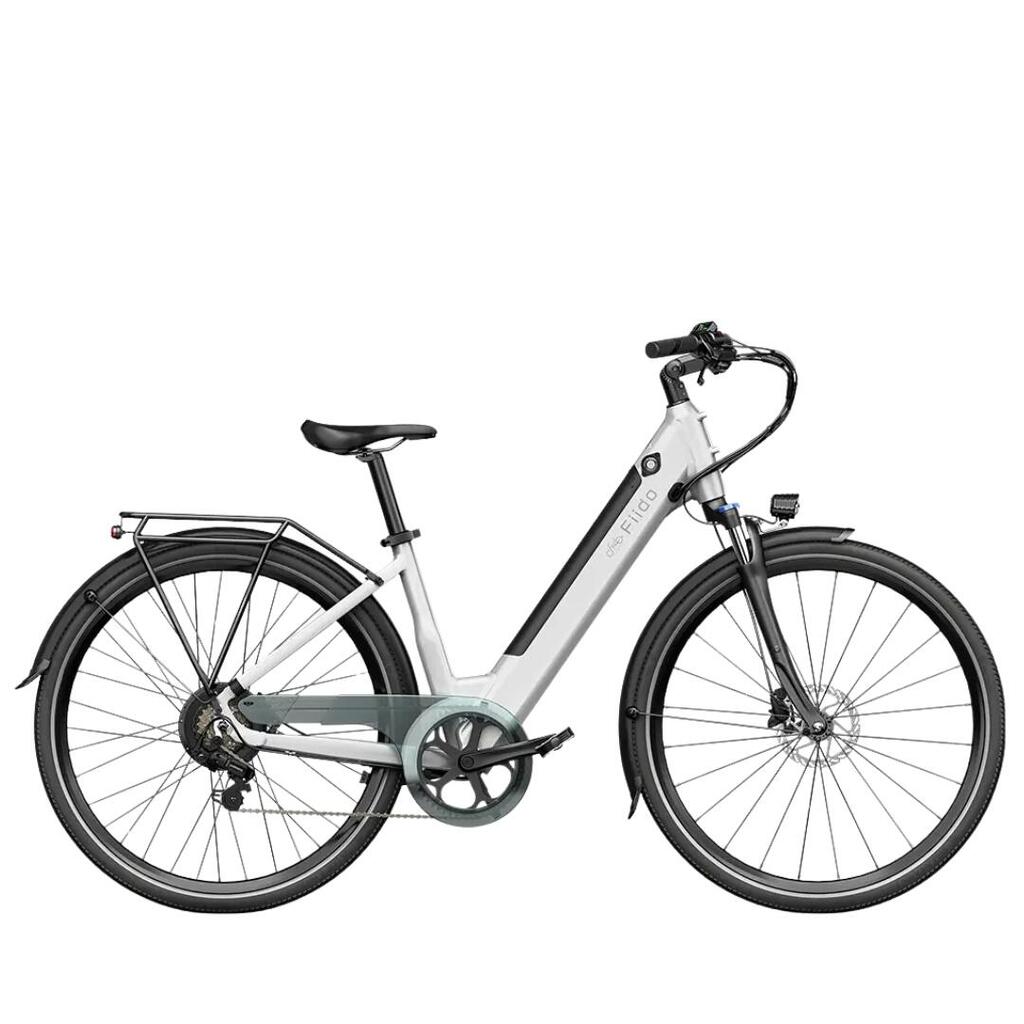 Second Life - Fiido C11 White Electric City Bike