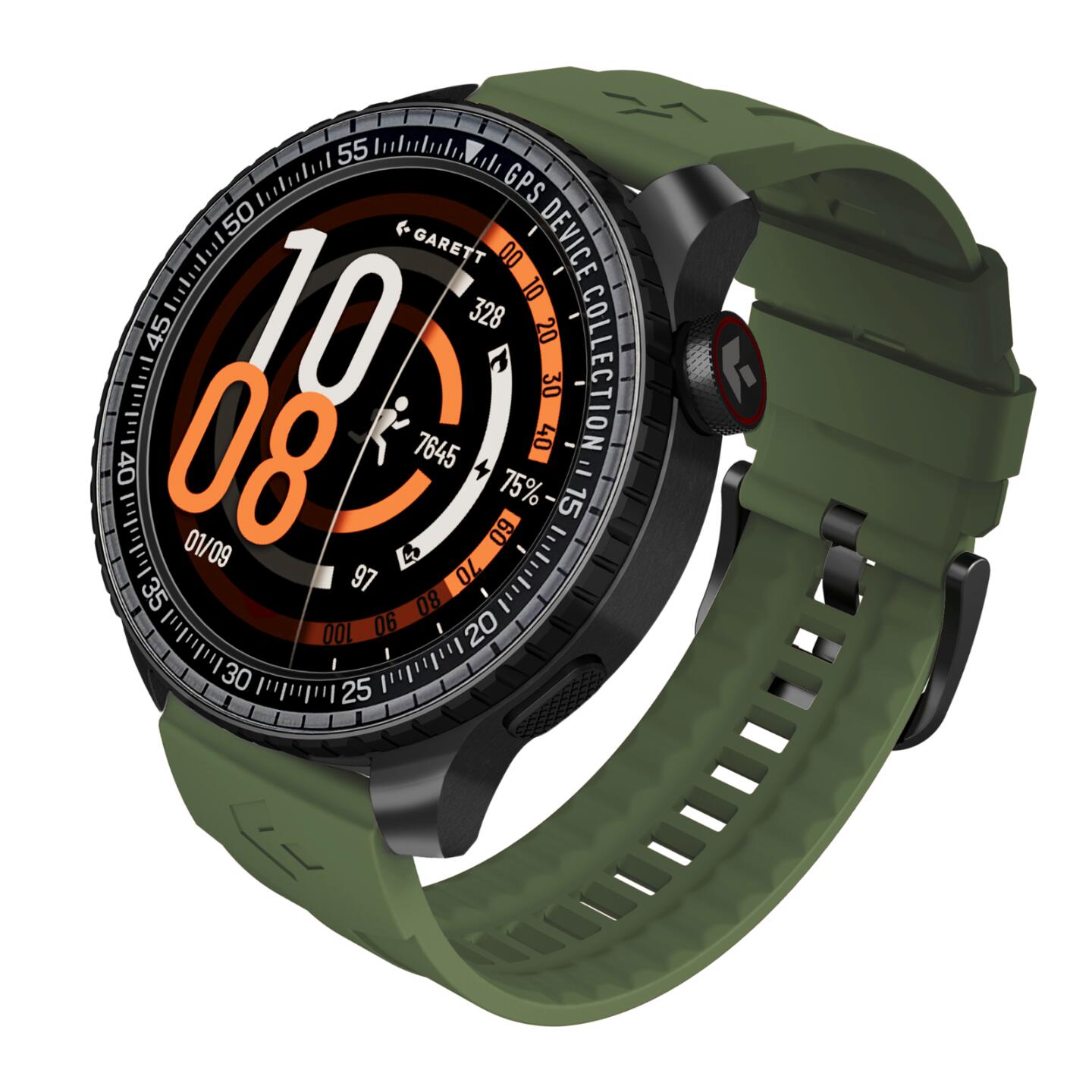 Smartwatch Garett Compass GPS czarny