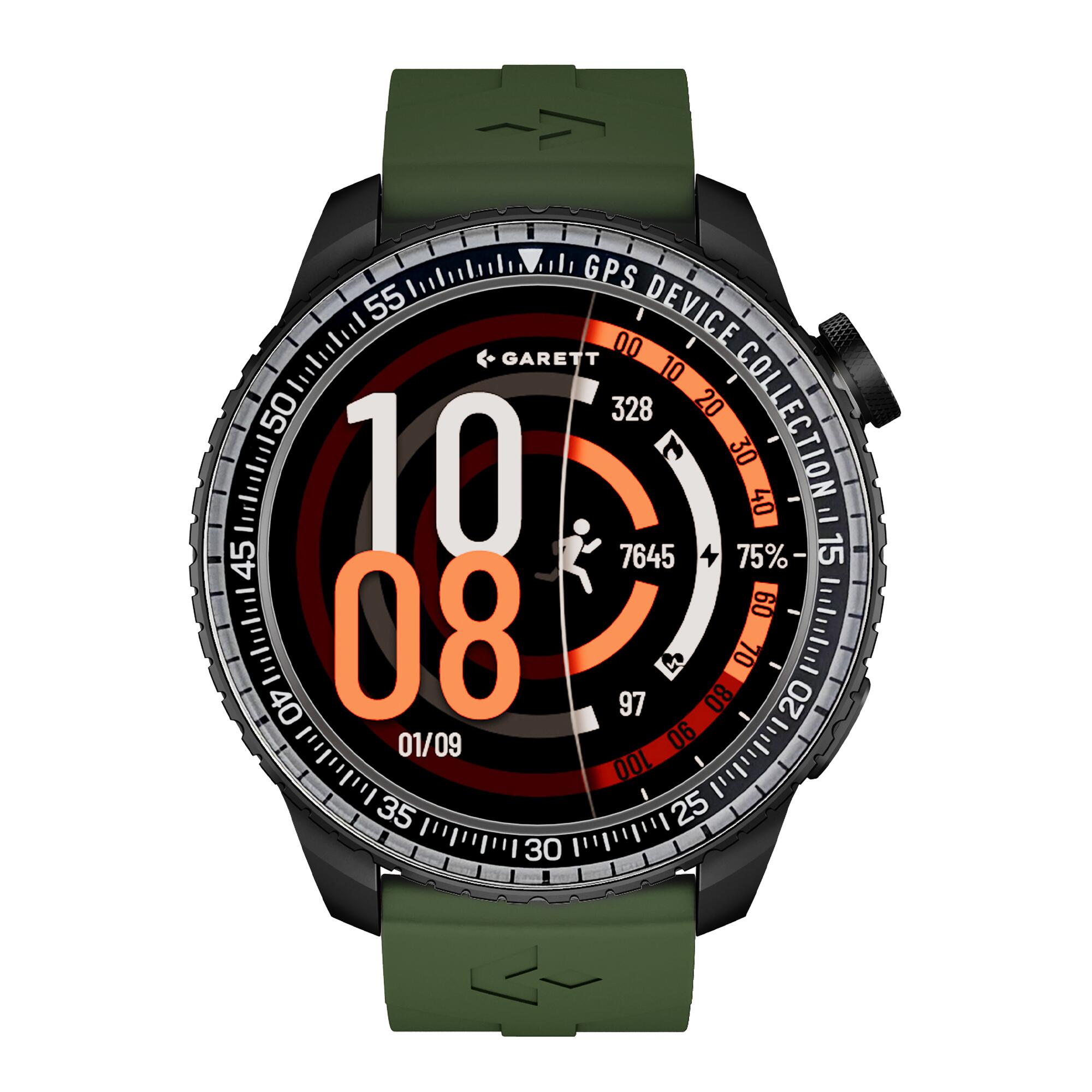Smartwatch Garett Compass GPS czarny 3/6