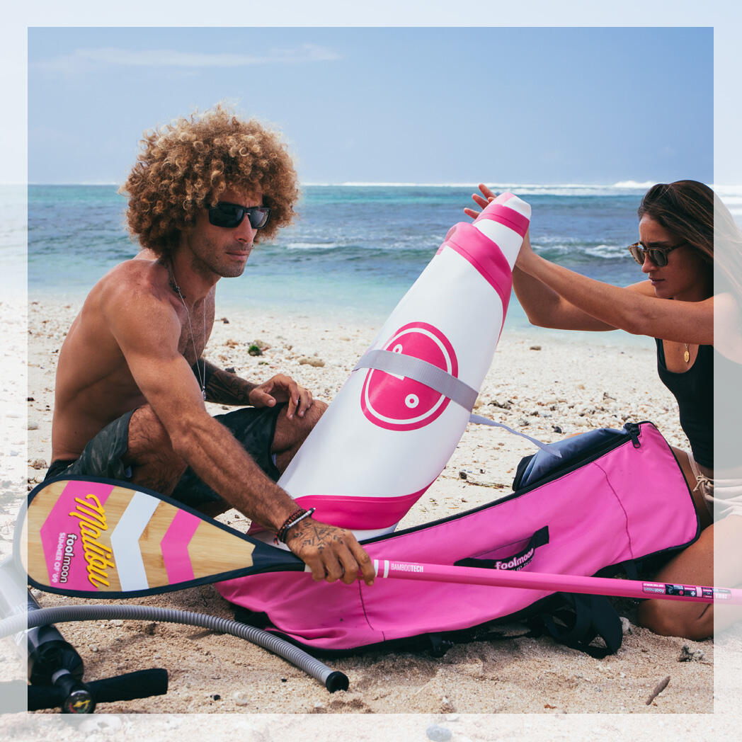 Verstellbares SUP-Paddel | Fiberglas + Carbon 2/2