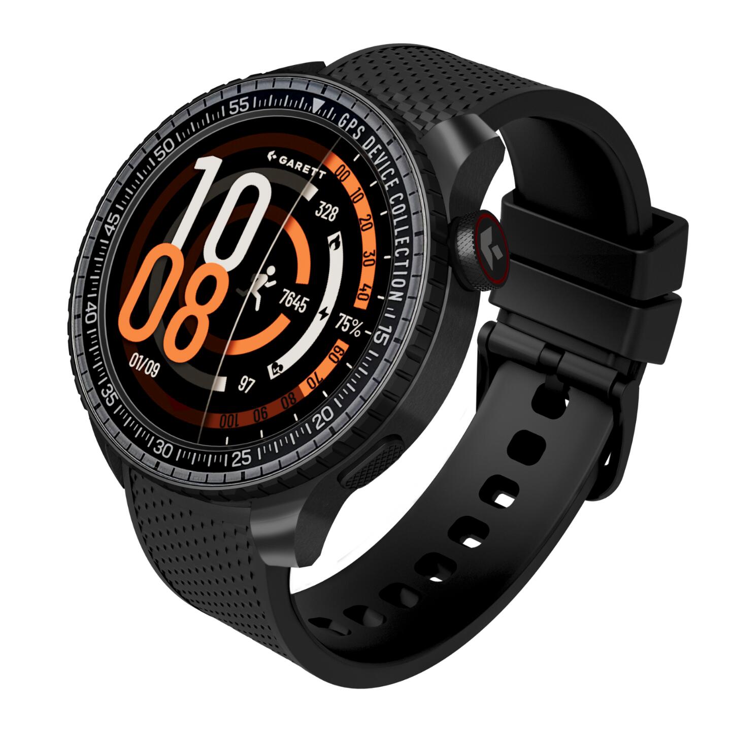 Smartwatch Garett Compass GPS czarny 4/6