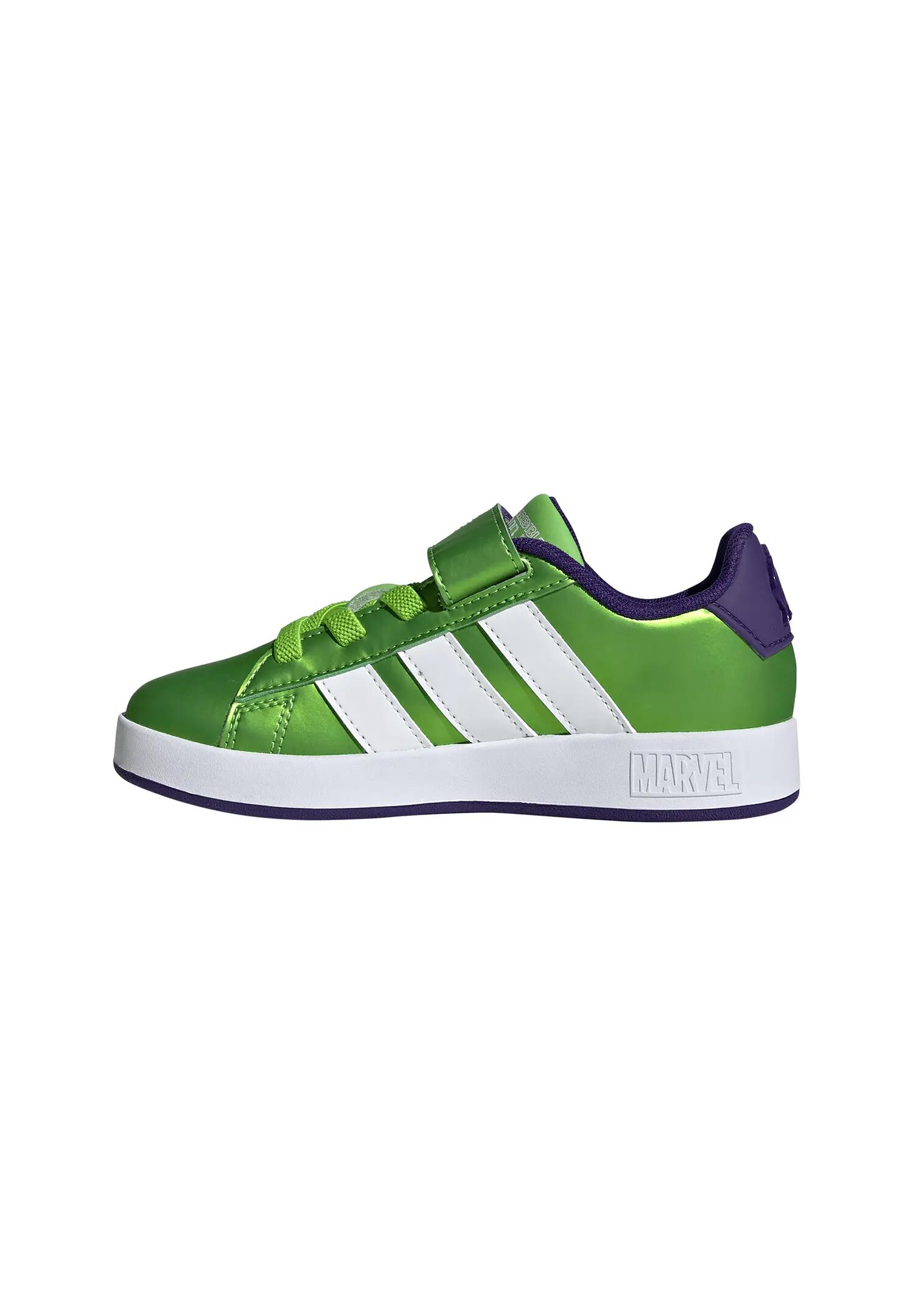 Adidas Kinder Marvel Avengers Grand Court Sneaker HP3607 Sesogr/Ftwwht/Cpurpur 3/7