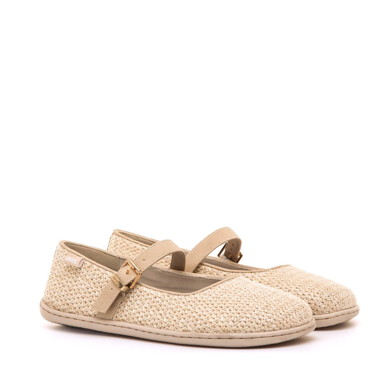 Scarpe piatte barefoot Donna MTNG Free-yoi Beige 4/7