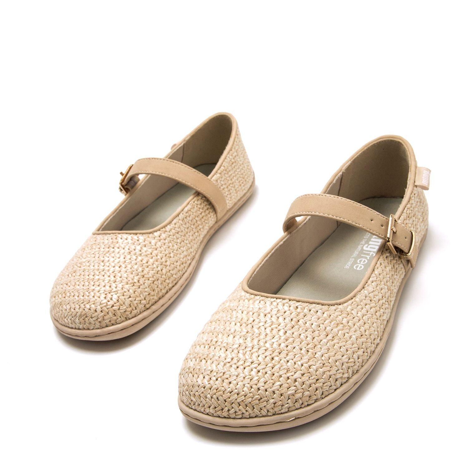 Scarpe piatte barefoot Donna MTNG Free-yoi Beige 6/7