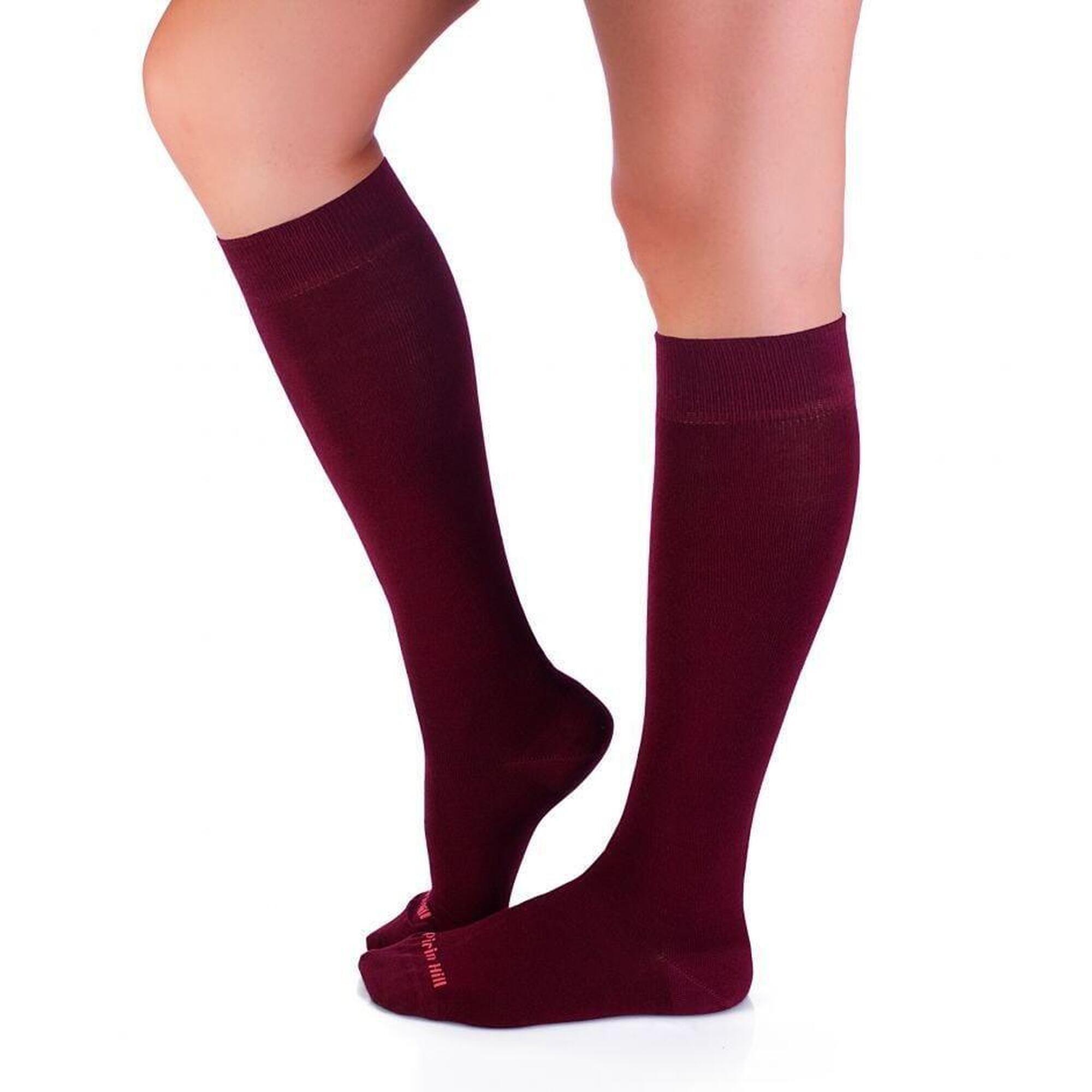 Sosete bambus 3/4 COMFORT FEET  Bordeaux