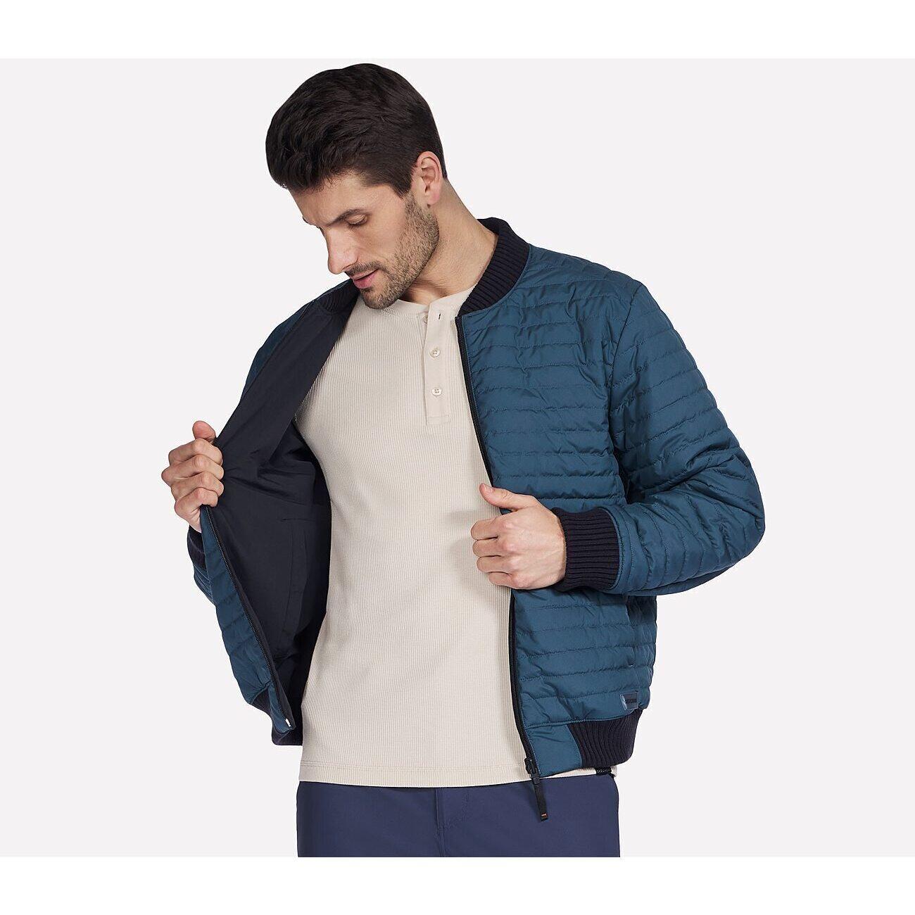 Kurtka męskie Skechers Alpha Reversible Bomber 3/5