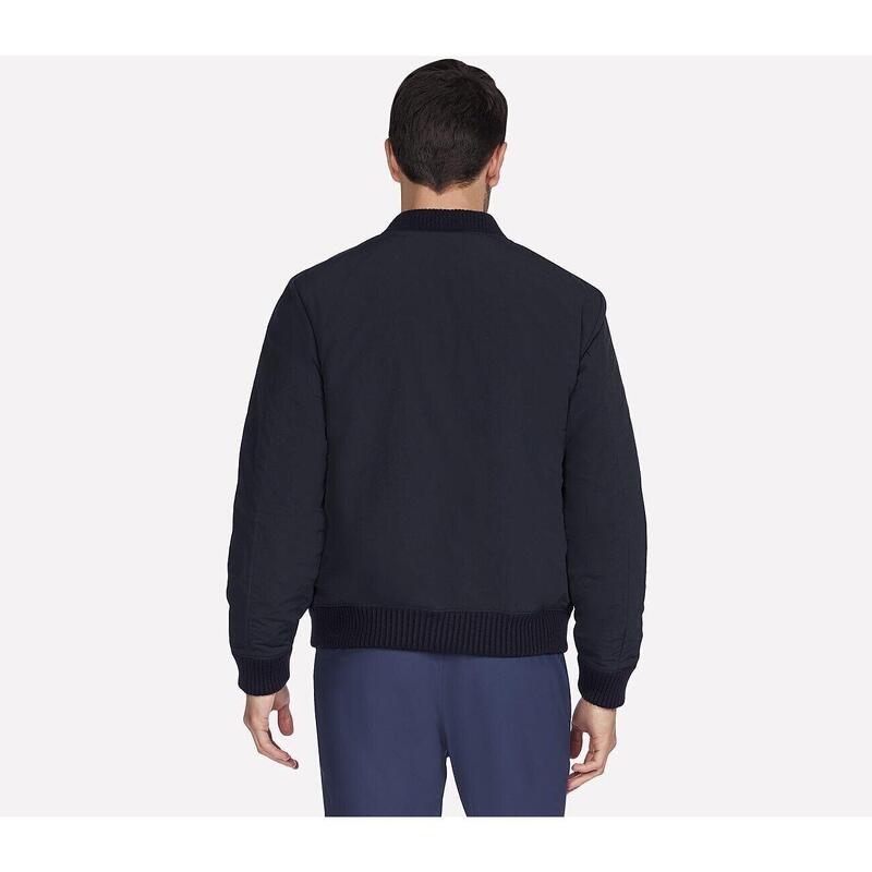 Geaca barbati Skechers Alpha Reversible Bomber, Negru