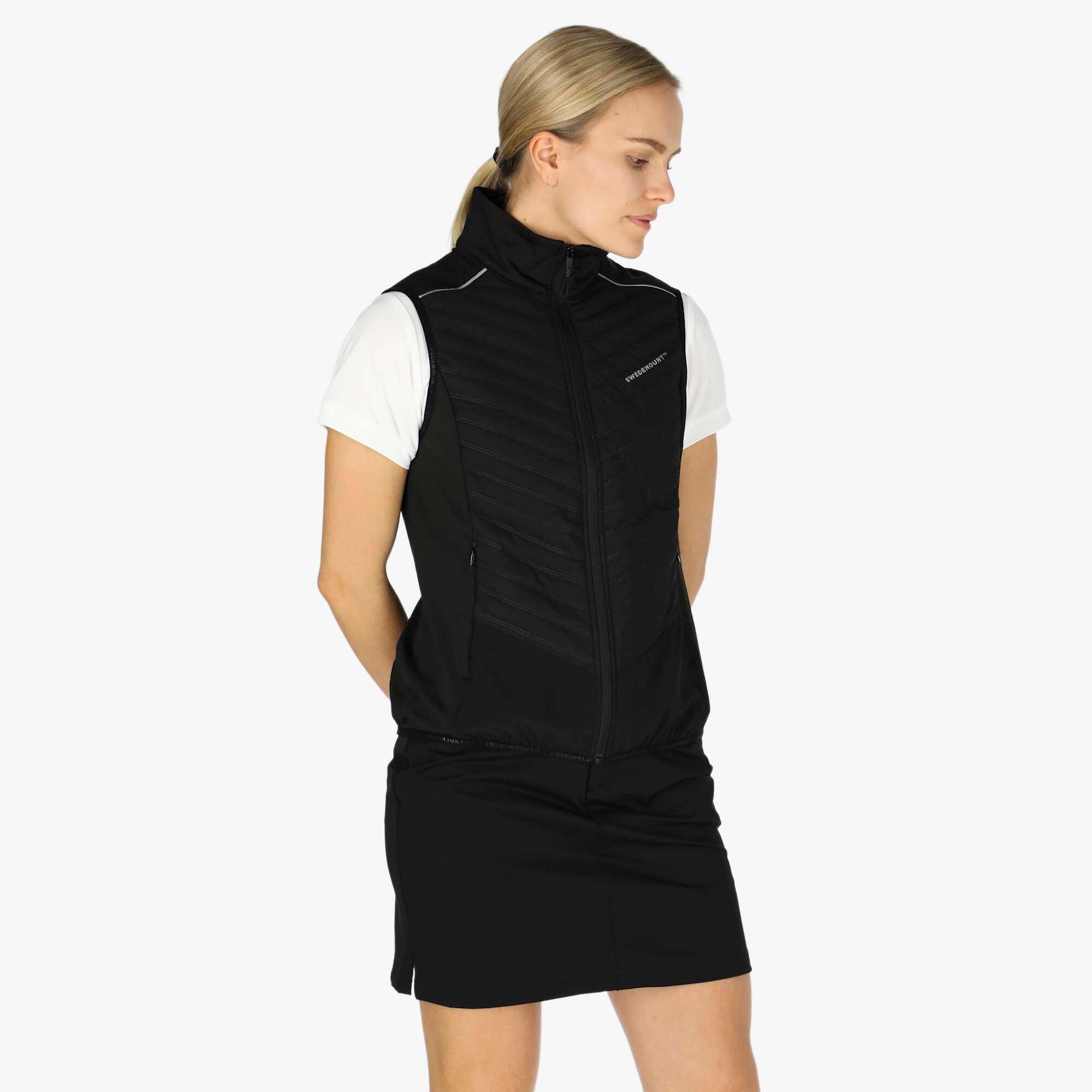 Damen Trainingsweste wattiert wind- und wasserabweisend On Course Vest 3/7