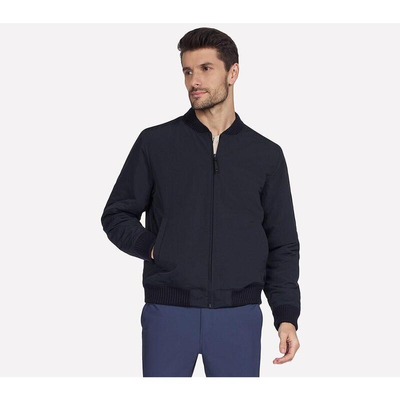 Geaca barbati Skechers Alpha Reversible Bomber, Negru