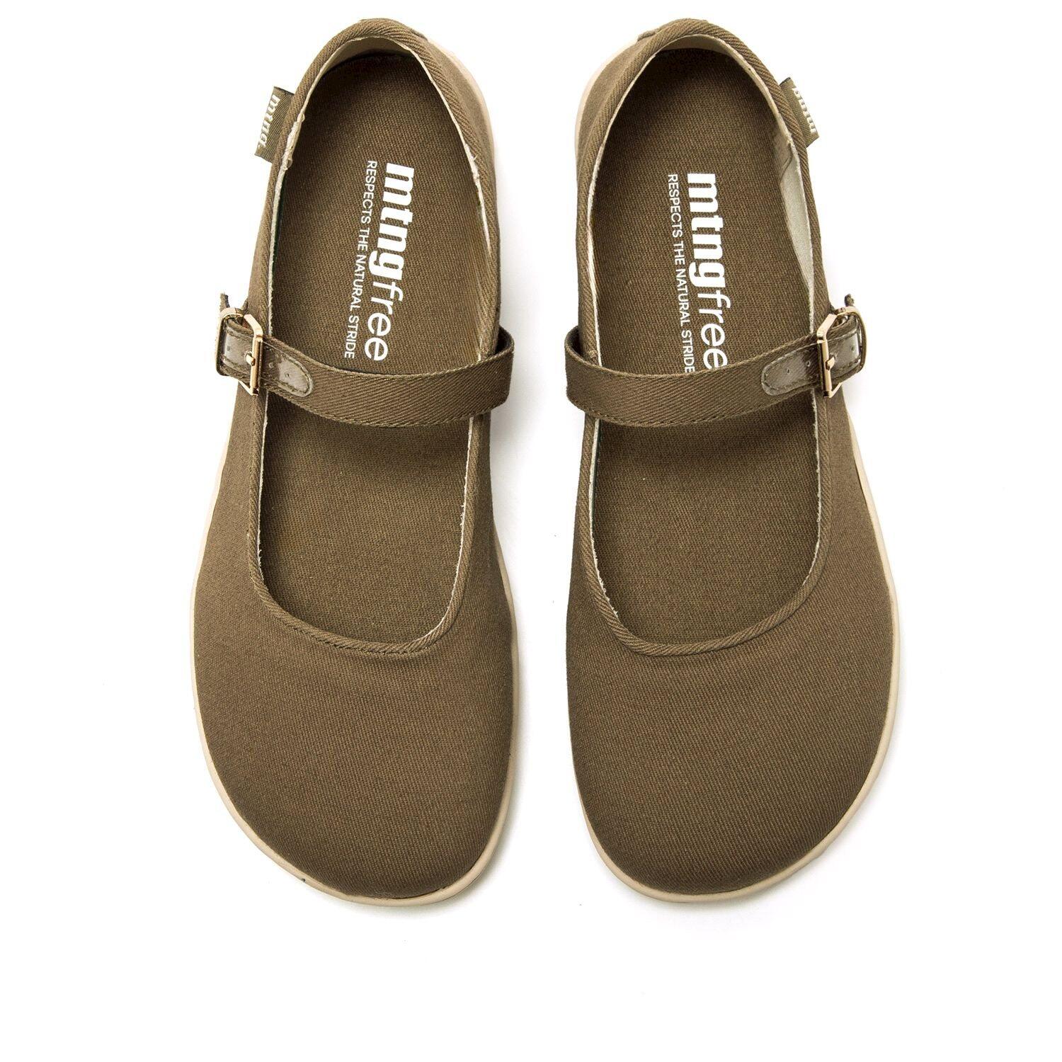 Scarpe piatte barefoot Donna MTNG Free-yoi Verde 2/7