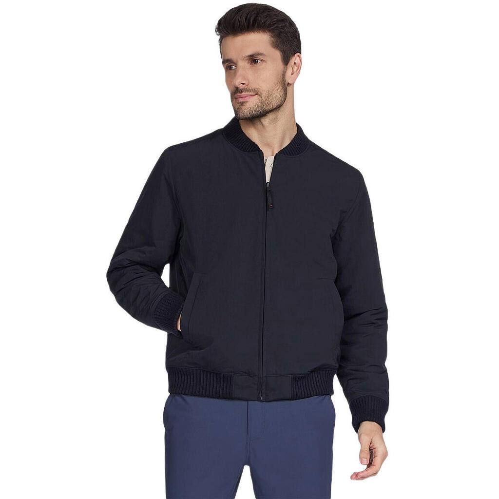 Jacket Skechers Alpha Reversible Bomber, Black, Men
