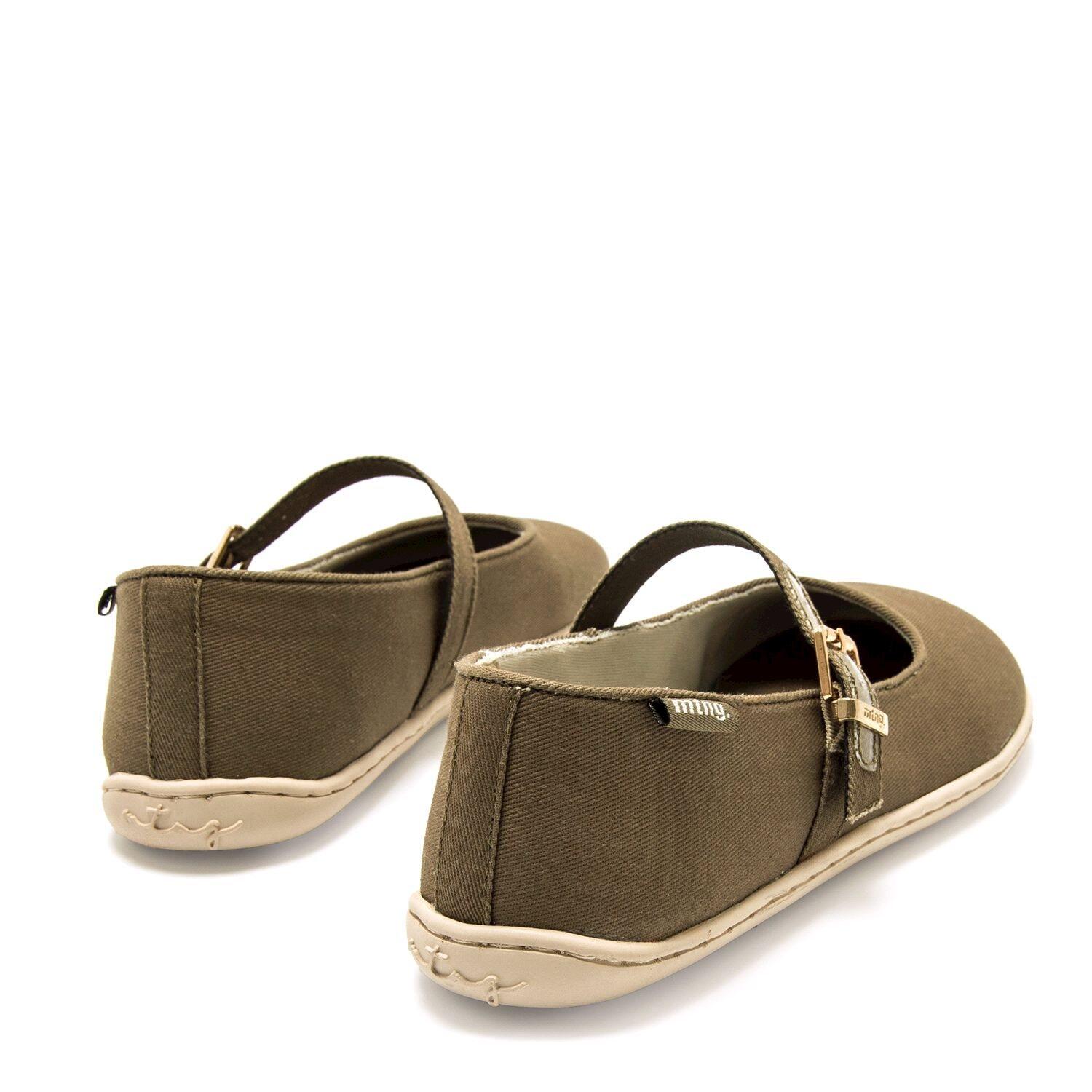 Scarpe piatte barefoot Donna MTNG Free-yoi Verde 5/7