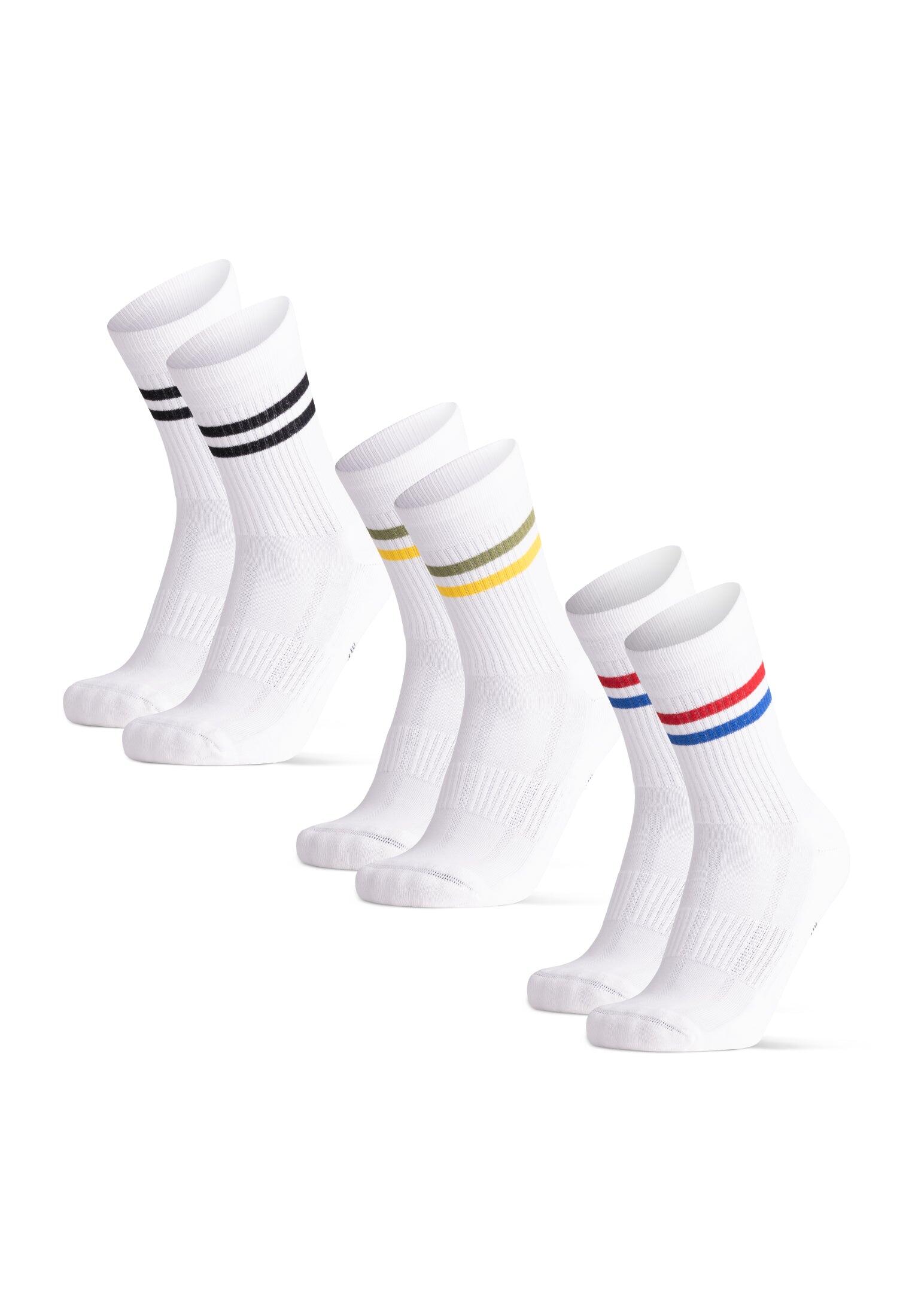 Calcetines de tenis de algodón acolchados 3 pares 2/5