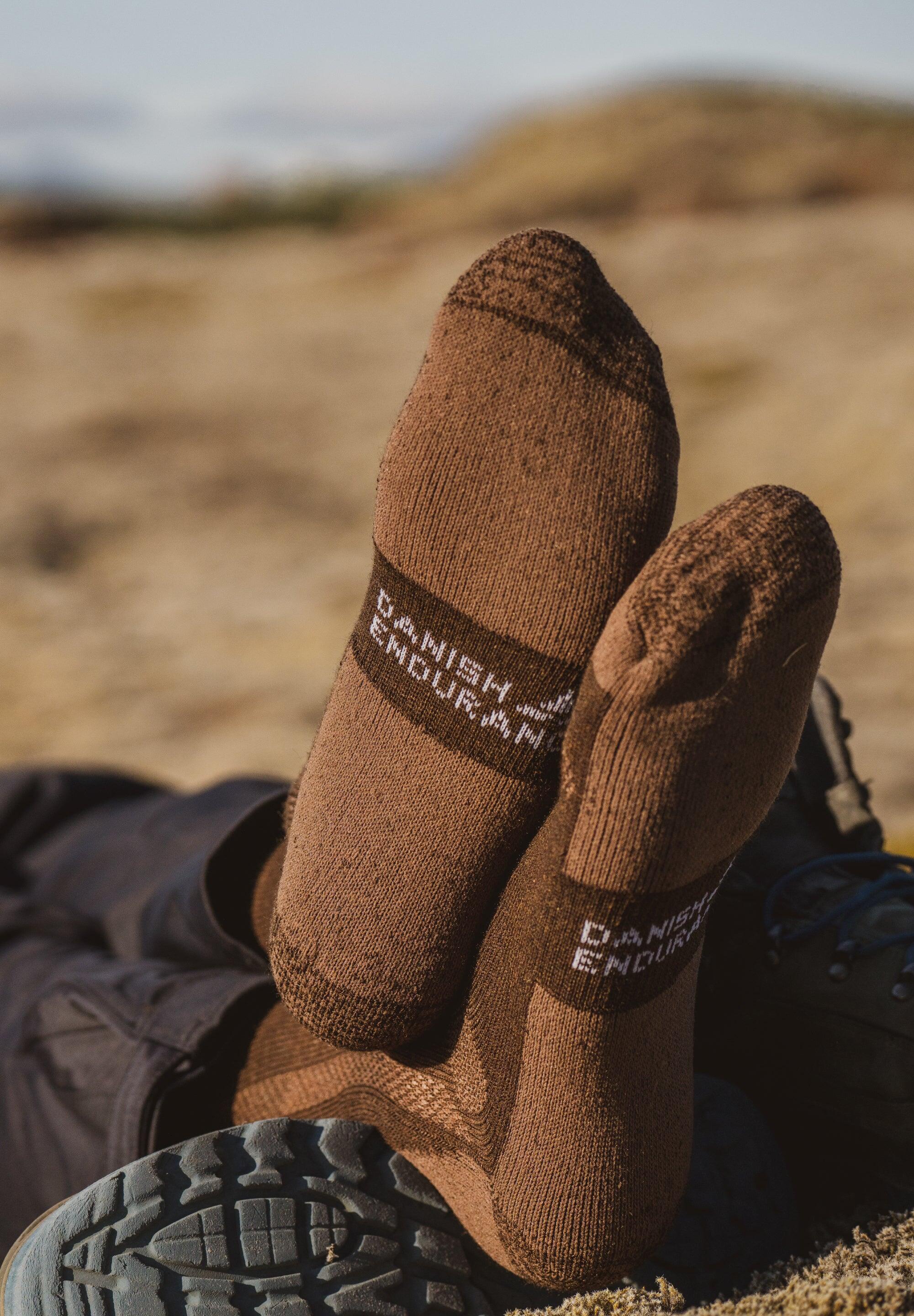 Chaussettes de randonnée 1 paire Laine Mérinos Anti-Ampoules Unisexe 4/5