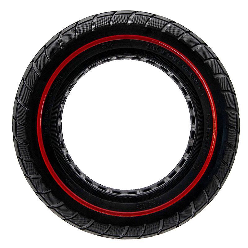 Rueda maciza offroad ultraligera 10x2,125-6,1/B34 linea roja [Ewheel] 3/5