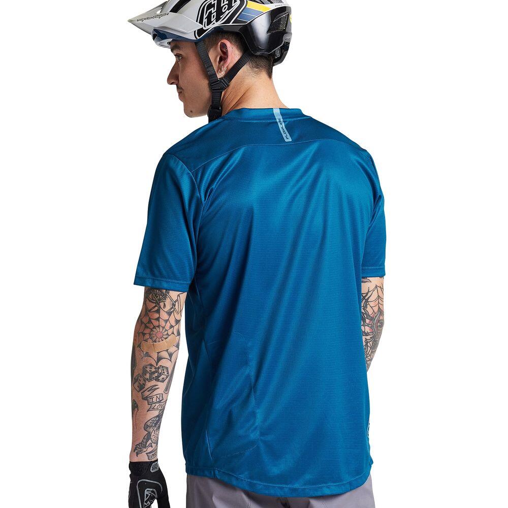 Maillot Manches Courtes Enfant Troy Lee Designs Flowline Aircore Noir 6/6