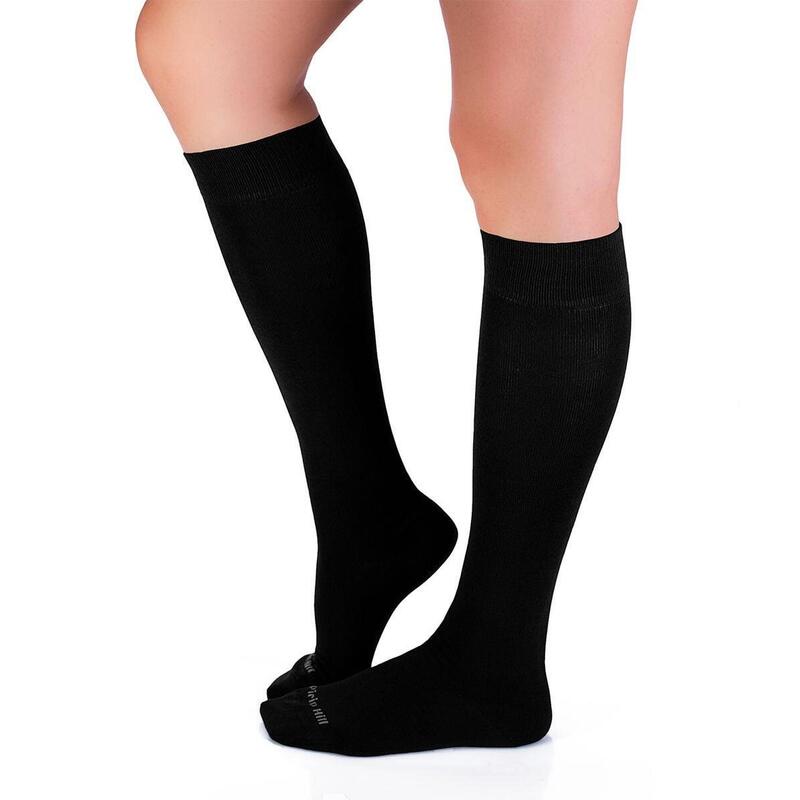 Sosete bambus 3/4 COMFORT FEET Negru