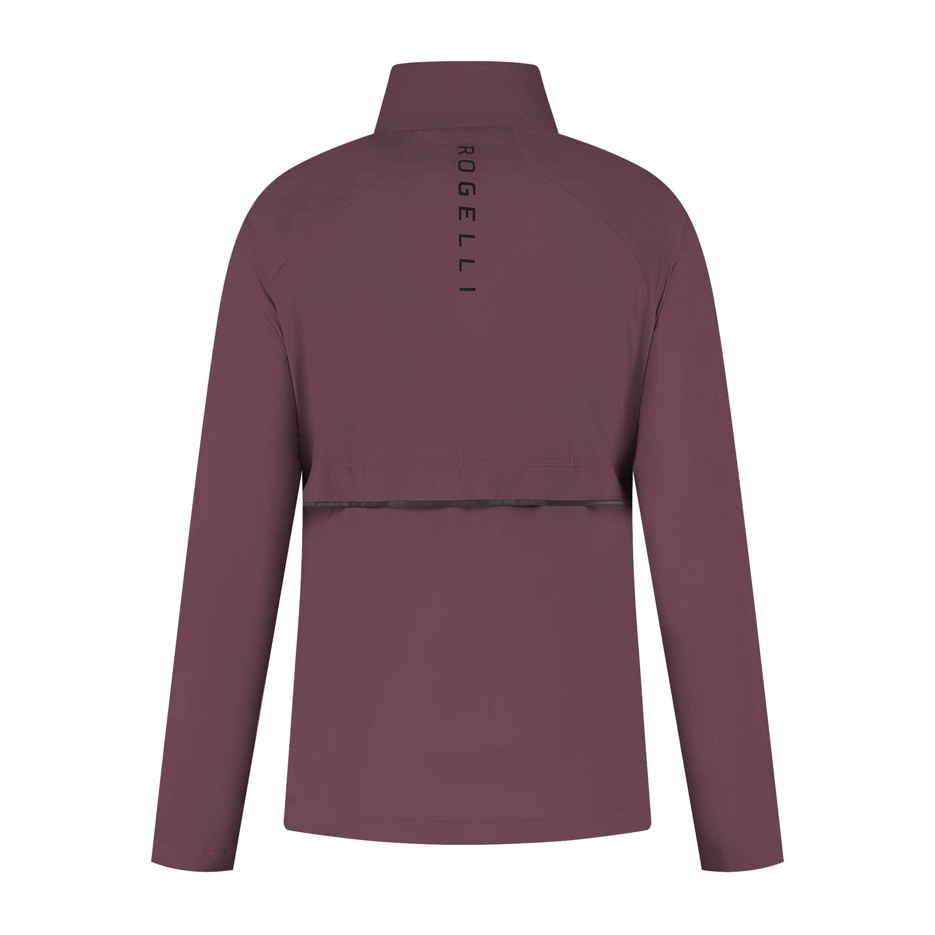 Veste de running femme Essential Aubergine 3/7