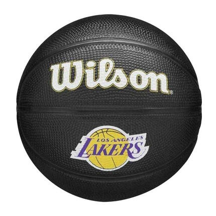 Mini Ballon De Basket Motif/style LA Lakers TEAM TRIBUTE Enfant (Noir)