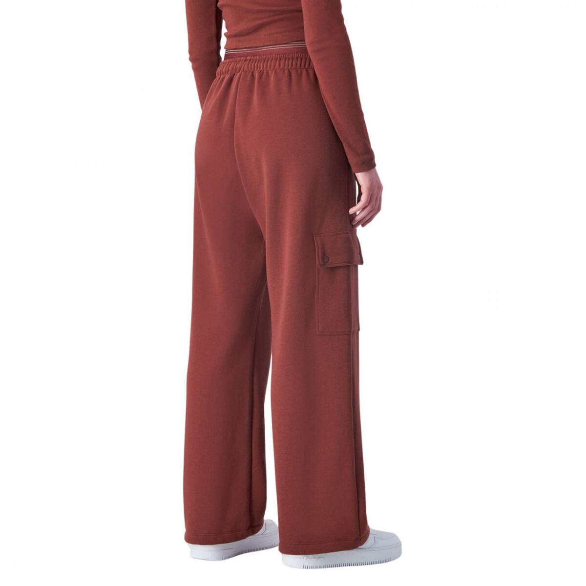 Pantalon À Poches Femme (Marron) 3/4