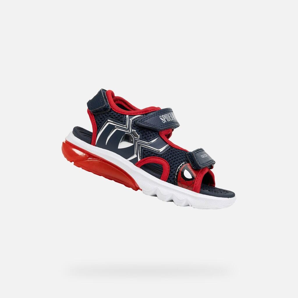 Sandales Garçon SANDAL CIBERDRON BOY Bleu Marine/Rouge 1/7