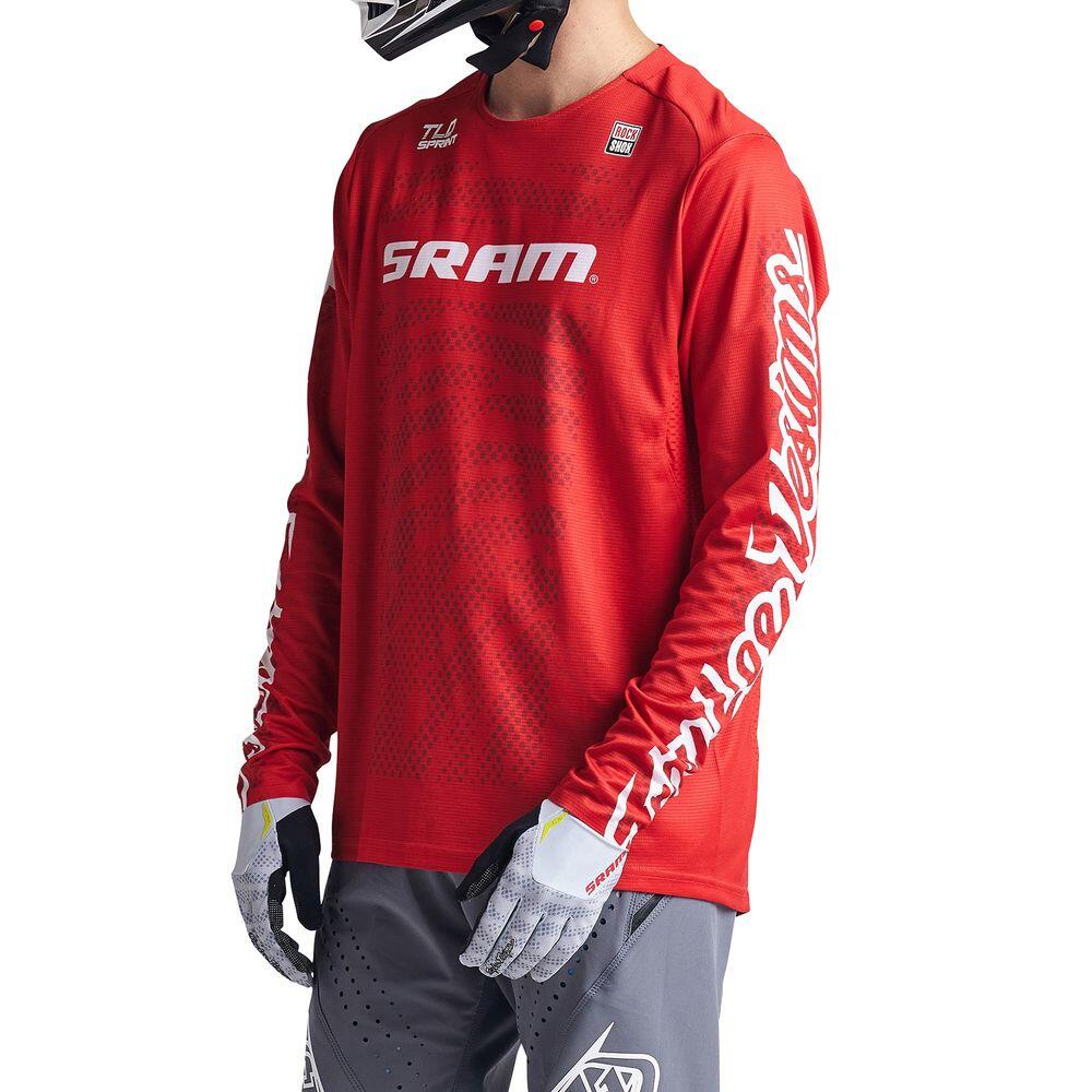 MTB-shirt SPRINT SRAM SHIFTED met lange mouwen, ademend 2/6
