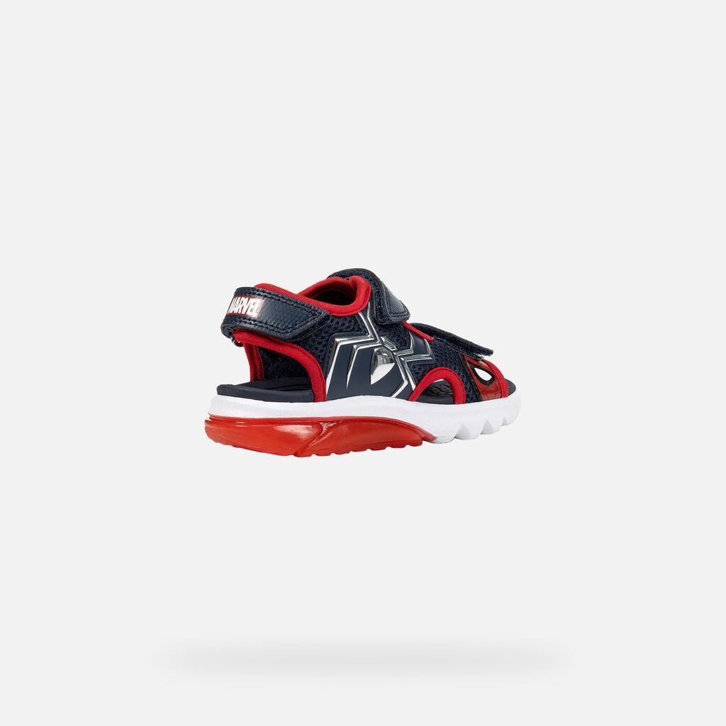 Sandales Garçon SANDAL CIBERDRON BOY Bleu Marine/Rouge 6/7