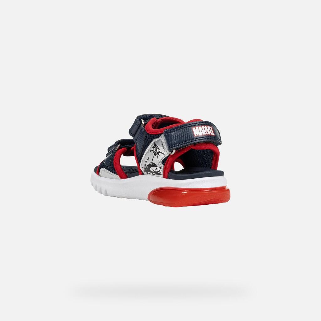 Sandales Garçon SANDAL CIBERDRON BOY Bleu Marine/Rouge 5/7