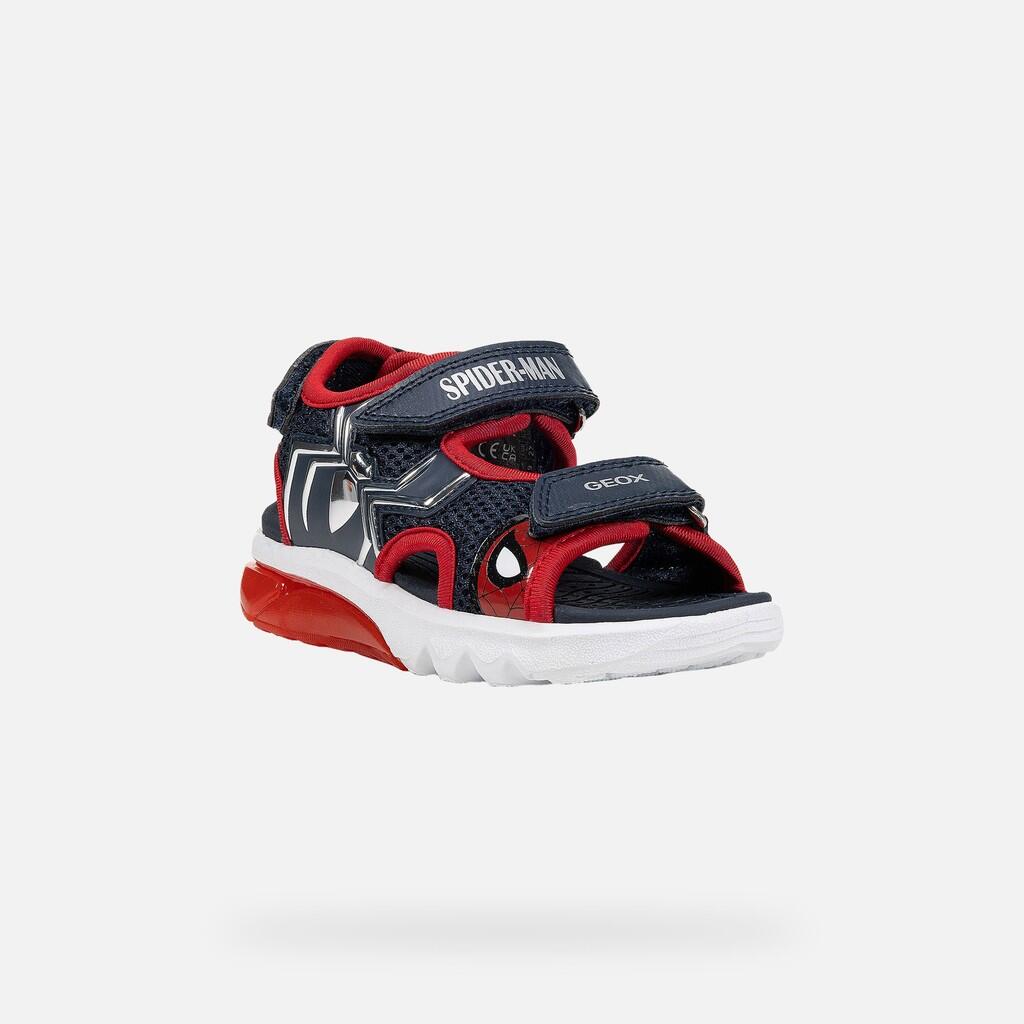 Sandales Garçon SANDAL CIBERDRON BOY Bleu Marine/Rouge 4/7
