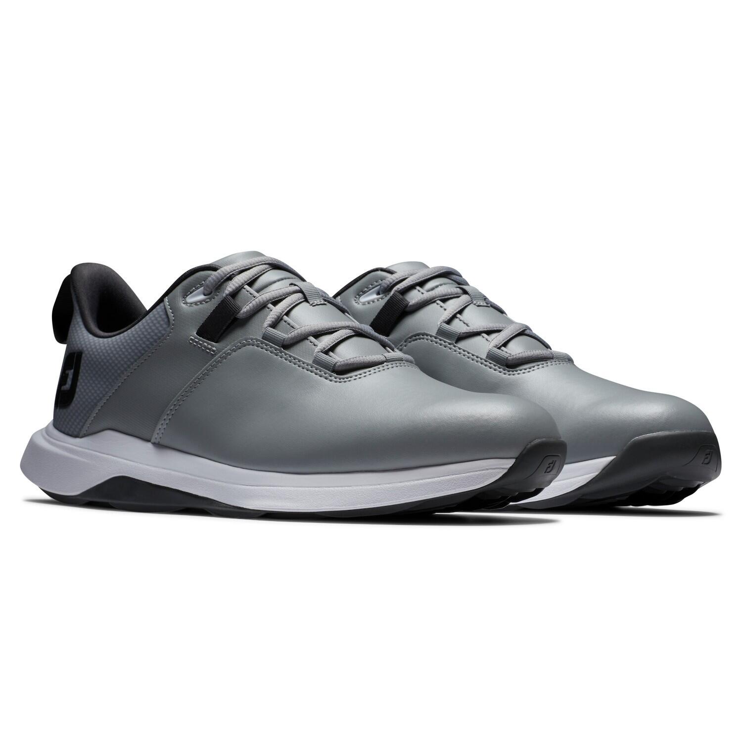 Scarpe da golf da uomo Footjoy Prolite grigie 3/4