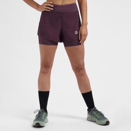 Short 2 EN 1 De Running Femme - Essential