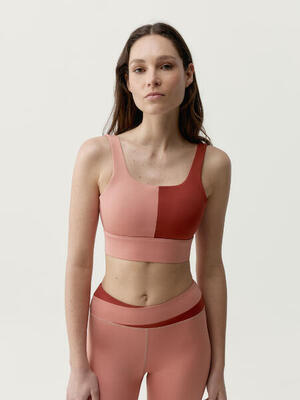 Top sportivo da donna reversibile Kate Sostegno Medio Performance