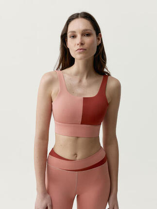 Top deportivo de mujer Kate Reversible Sujeción media efecto moldeador