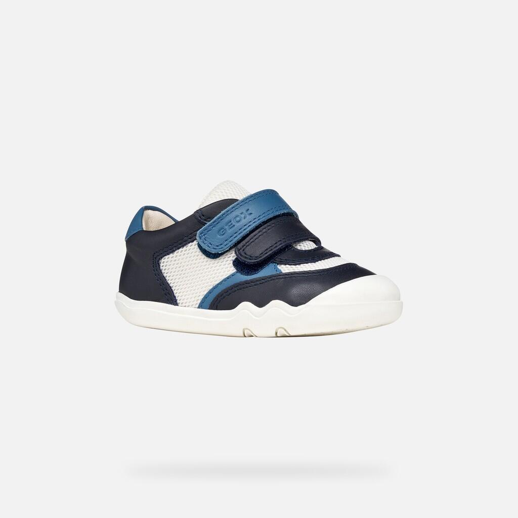 Baskets Bébé Garçon B STEPPIEUP BOY Bleu Marine/Bleu Aviateur 3/7