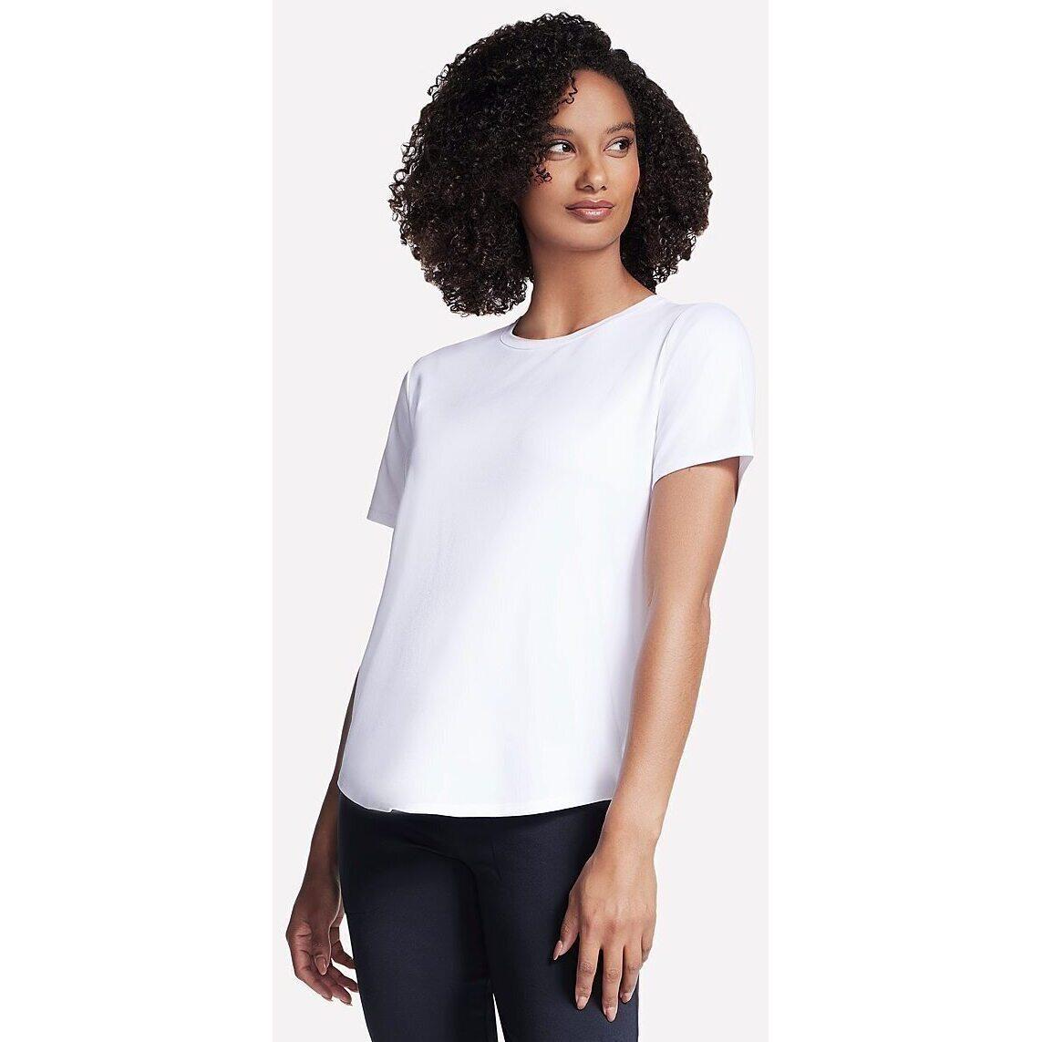 T-Shirt Skechers GODRI SWIFT TEE, Weiß, Damen 3/5