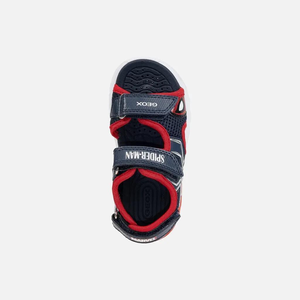 Sandales Garçon SANDAL CIBERDRON BOY Bleu Marine/Rouge 7/7
