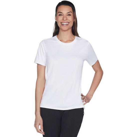 T-shirt Skechers GODRI SWIFT TEE, Blanc, Femmes
