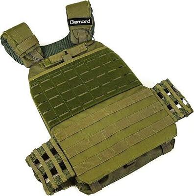 Diamond【Giubbotto Zavorrato (20kg)】Gilet Pesi Regolabile