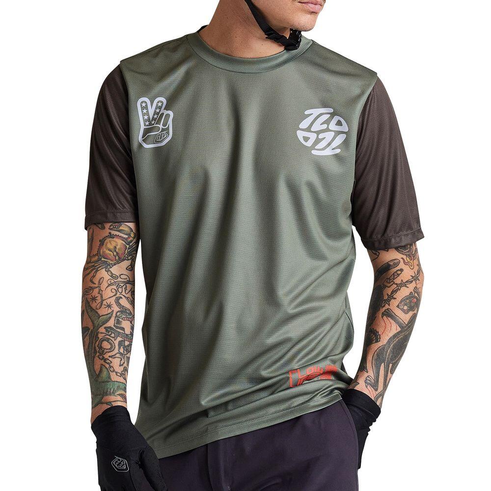 Maillot VTT FLOWLINE FLIPPED à manches courtes décontracté pour garçons 2/6
