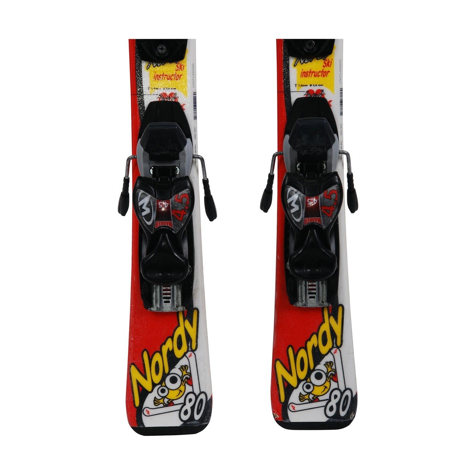 RECONDITIONNE - Ski Junior Nordica Nordy + Fixations 4/4