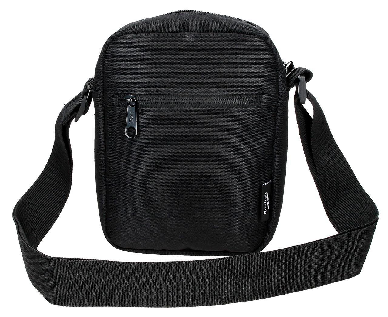 Bolsa tiracolo masculina Reebok Cross preto 2/5