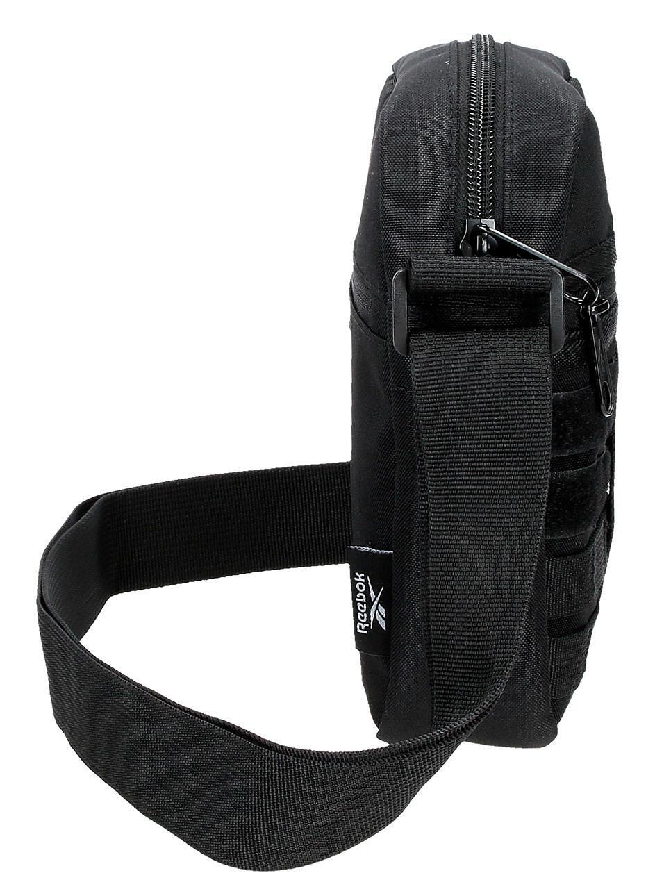 Bolsa tiracolo masculina Reebok Cross preto 4/5