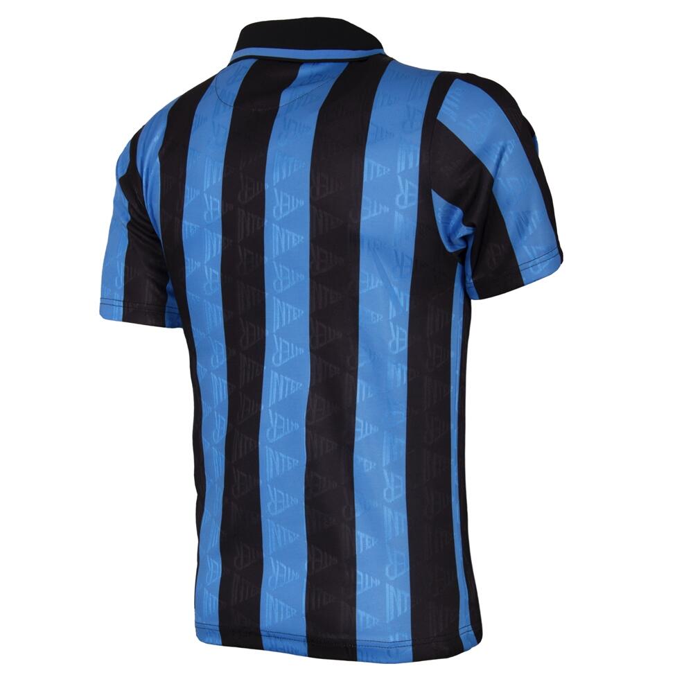Maglia da calcio retrò - Uomo - FC Internazionale 1991 - 92 - Blu - Nero 3/7