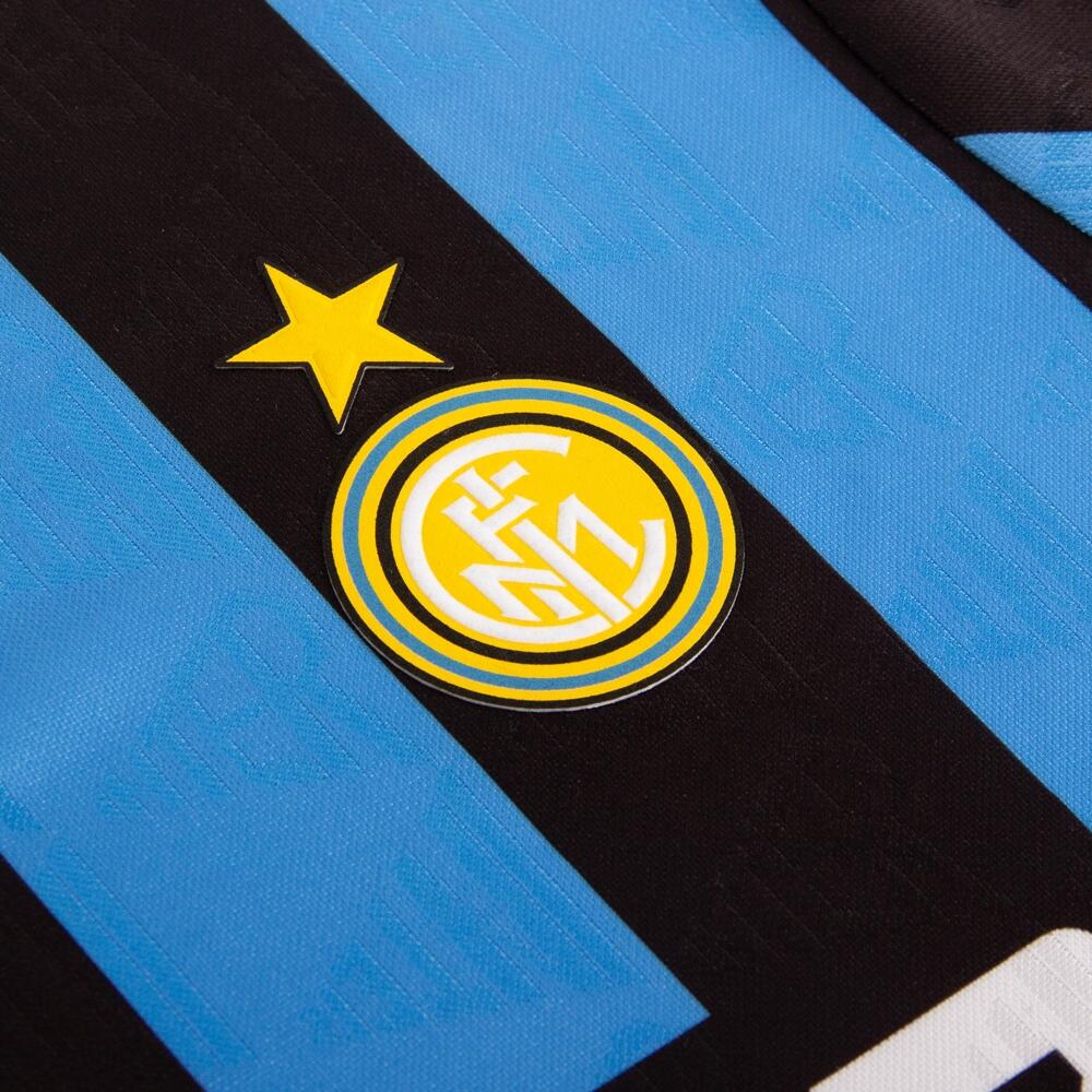 Maglia da calcio retrò - Uomo - FC Internazionale 1991 - 92 - Blu - Nero 4/7