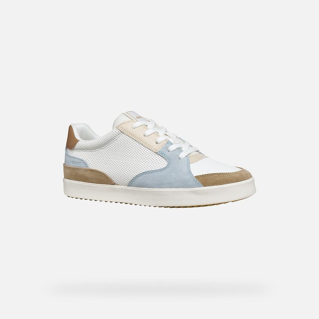 Baskets Femme D BLOMIEE Blanc/Bleu Ciel Clair 5/7