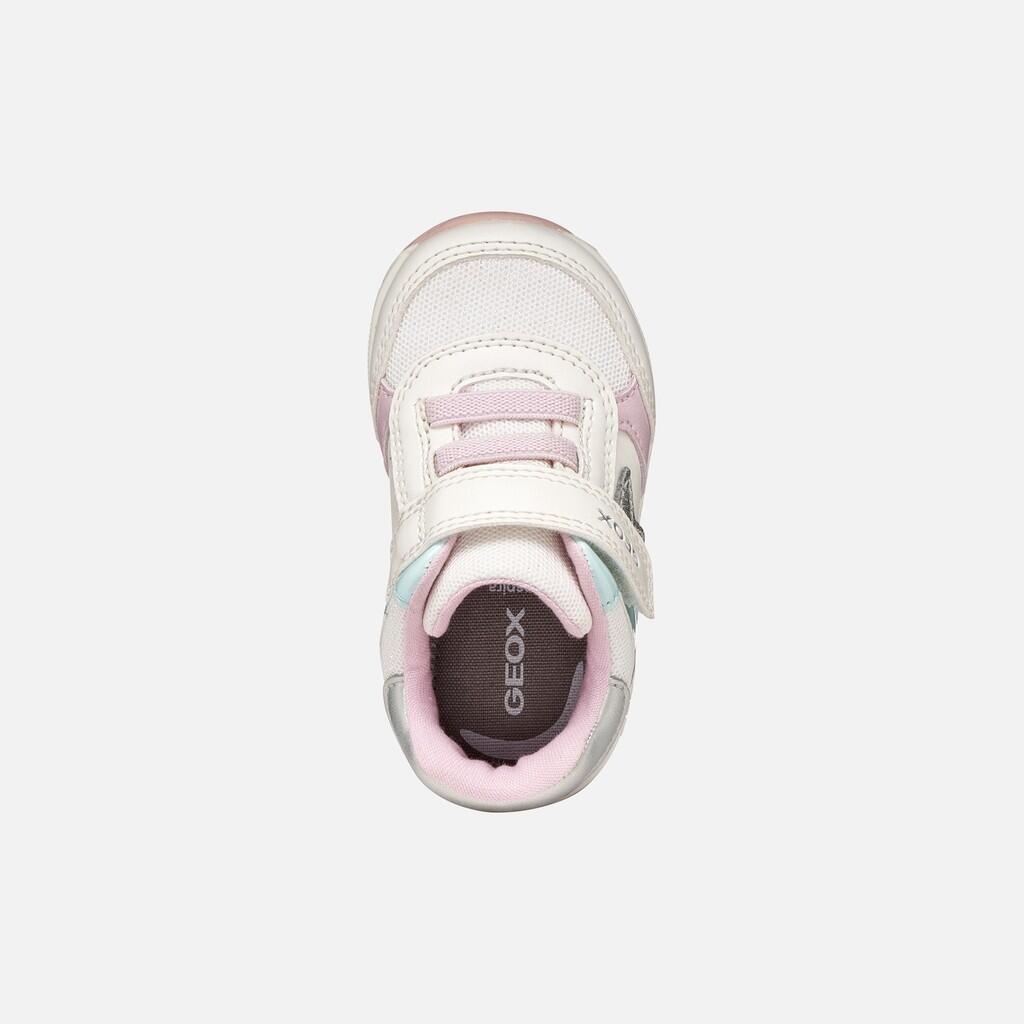 Premiers Pas Bébé Fille RISHON BABY GIRL Blanc Cassé/Lilas 7/7
