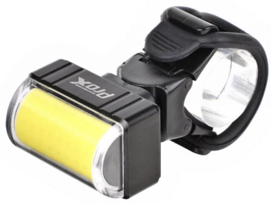 Faro delantero de bicicleta de 160 lúmenes con visibilidad de 180° 2/5